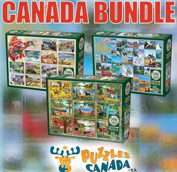 Cobble Hill Puzzles Cobble Hill Canada Bundle FINAL SALE
