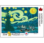 The Occurrence The Occurrence Northern Starry Night Puzzle 504pcs