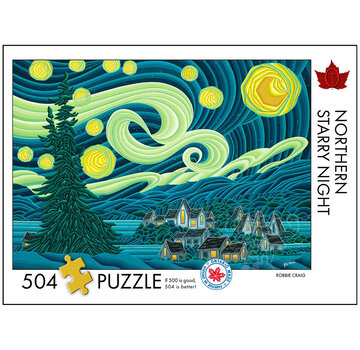 The Occurrence The Occurrence Northern Starry Night Puzzle 504pcs