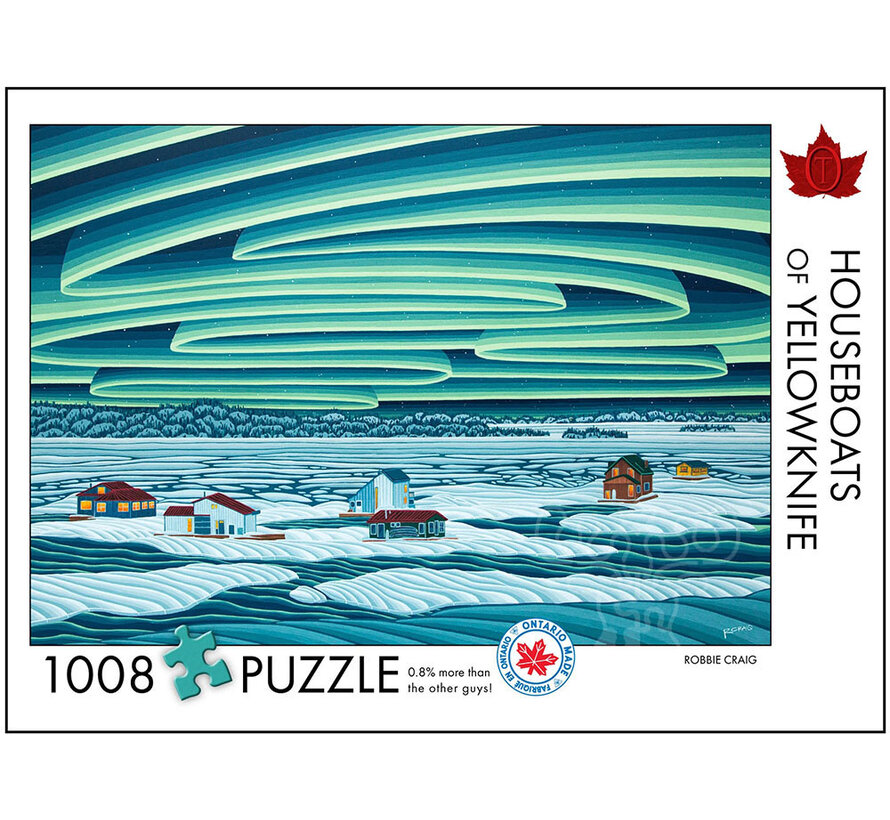 The Occurrence Houseboats of Yellowknife Puzzle 1008pcs