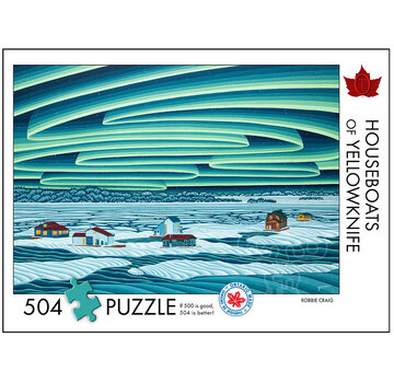 The Occurrence The Occurrence Houseboats of Yellowknife Puzzle 504pcs