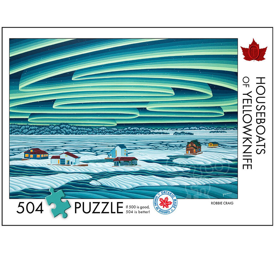 The Occurrence Houseboats of Yellowknife Puzzle 504pcs