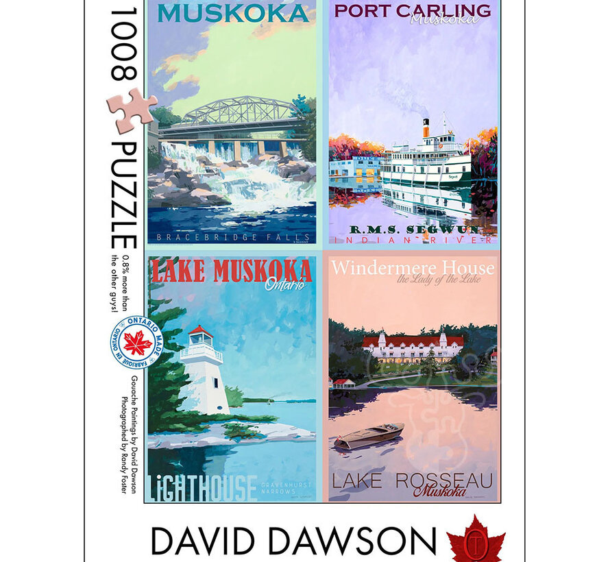 The Occurrence Muskoka Collage Puzzle 1008pcs