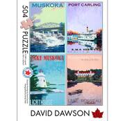 The Occurrence The Occurrence Muskoka Collage Puzzle 504pcs