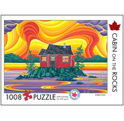 The Occurrence The Occurrence Cabin on the Rocks Puzzle 1008pcs