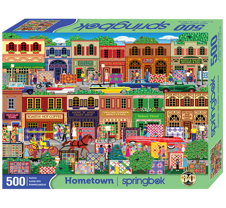 Springbok Hometown Puzzle 500pcs