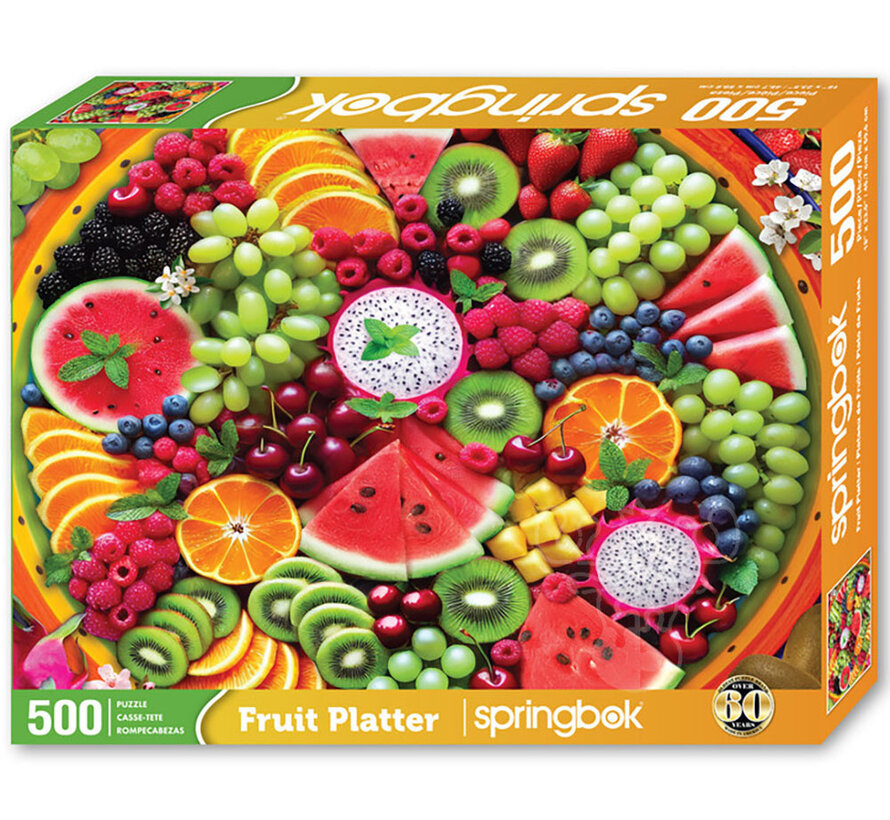 Springbok Fruit Platter Puzzle 500pcs