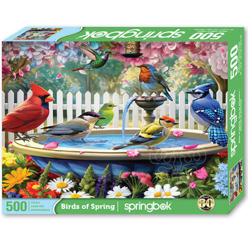 Springbok Springbok Birds of Spring Puzzle 500pcs