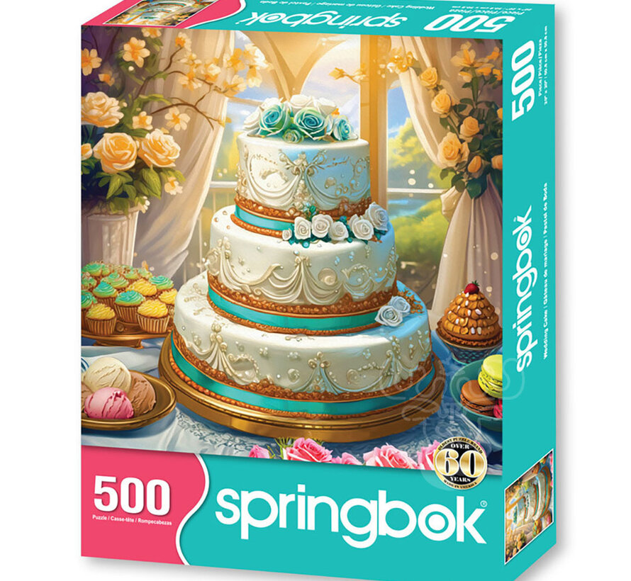 Springbok Wedding Cake Puzzle 500pcs Limited Release