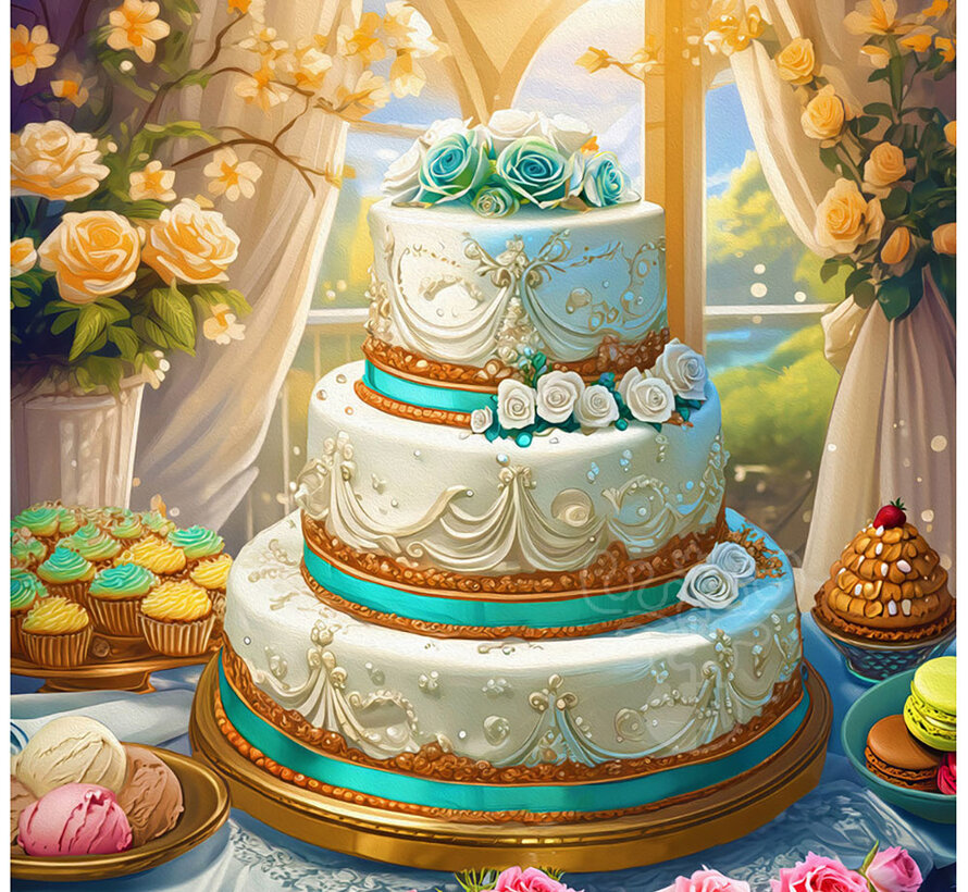 Springbok Wedding Cake Puzzle 500pcs Limited Release