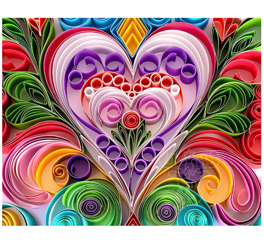 Springbok Paper Hearts Puzzle 1000pcs