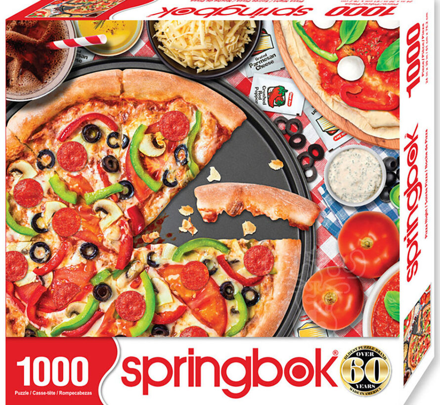 Springbok Pizza Night Puzzle 1000pcs