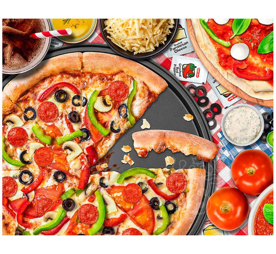 Springbok Pizza Night Puzzle 1000pcs