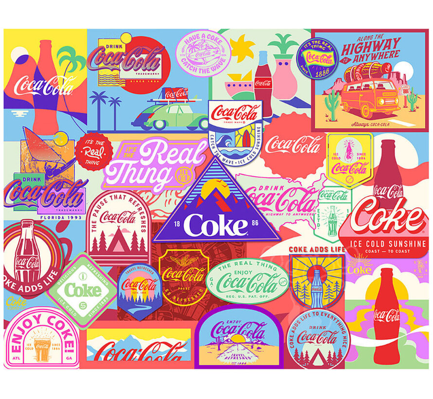 Springbok Coca-Cola Outdoor Escape Puzzle 1000pcs