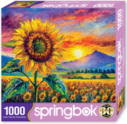 Springbok Springbok Sunflower Sunset Puzzle 1000pcs Limited Release