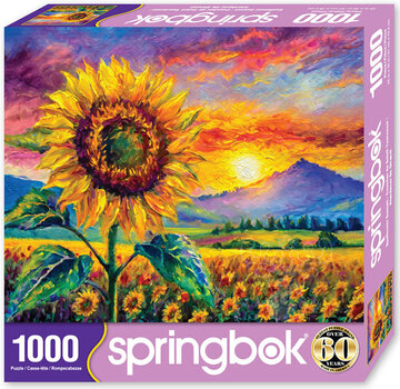 Springbok Springbok Sunflower Sunset Puzzle 1000pcs Limited Release