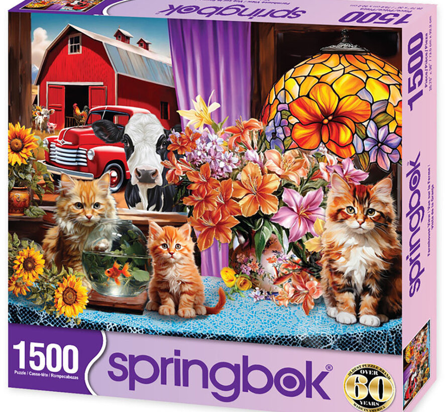 Springbok Farmhouse View Puzzle 1500pcs
