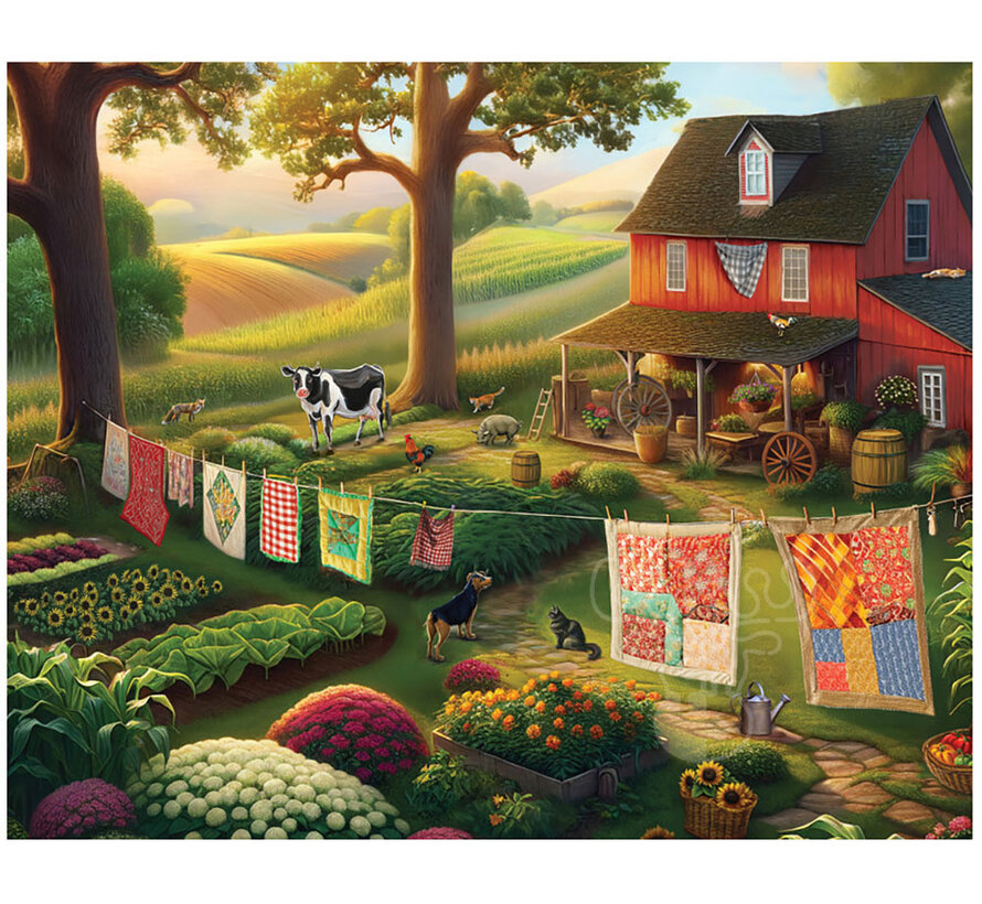 Springbok Country Farm Life Puzzle 1000pcs
