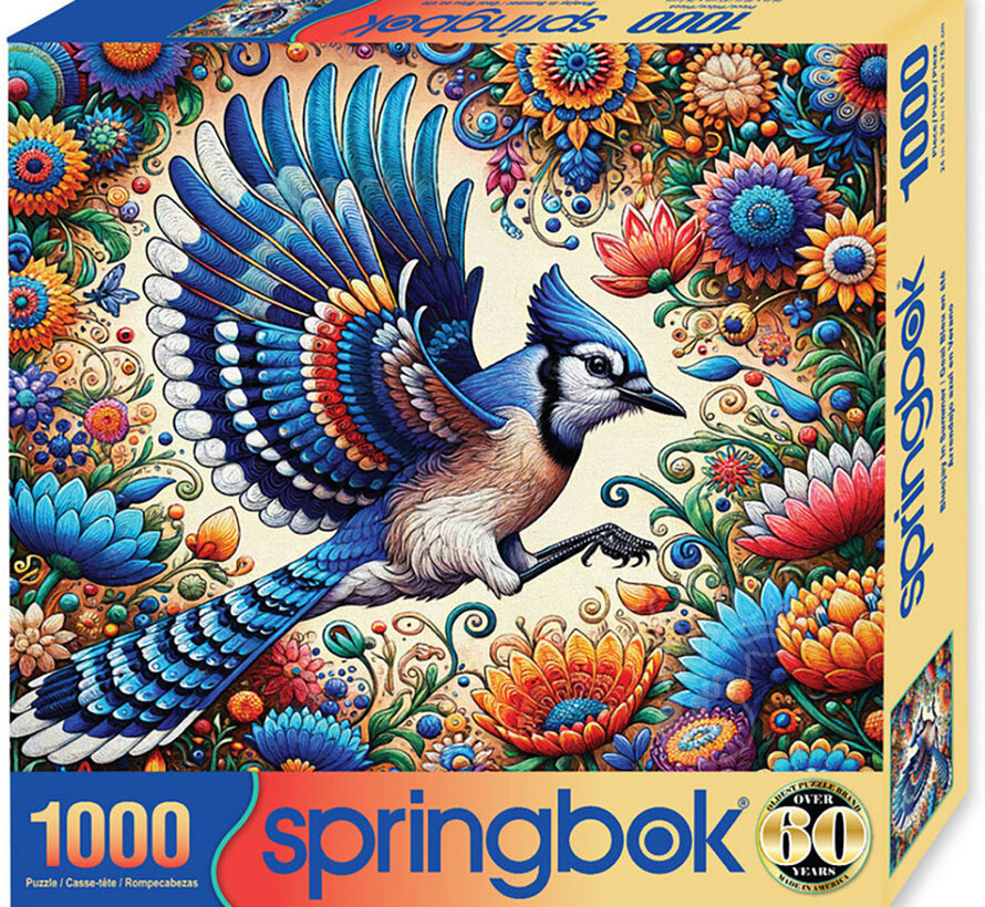Springbok Blue Jay in Summer Puzzle 1000pcs