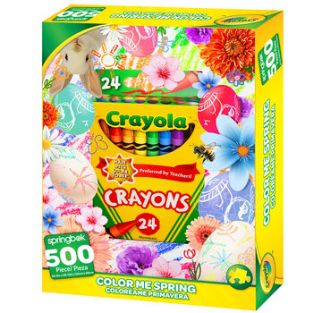 Springbok Springbok Crayola Color Me Spring Puzzle 500pcs