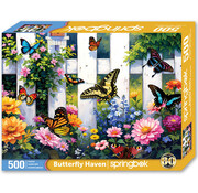 Springbok Springbok Butterfly Haven Puzzle 500pcs Limited Release