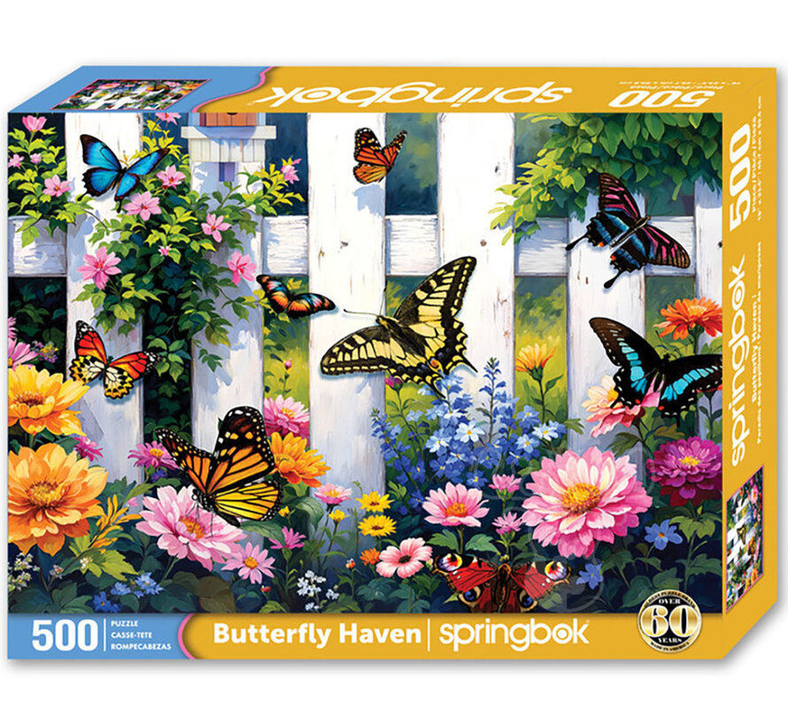 Springbok Butterfly Haven Puzzle 500pcs Limited Release