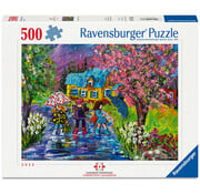 Ravensburger FINAL SALE Ravensburger A Walk in the Rain Puzzle 500pcs Canadian JPA Nationals 2025 Individual Final - Canada Only