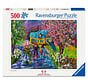 Ravensburger A Walk in the Rain Puzzle 500pcs Canadian JPA Nationals 2025 Individual Final