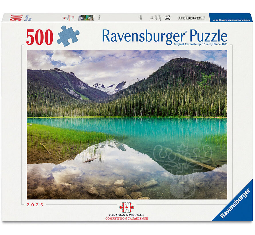 Ravensburger Joffre Lakes Park Puzzle 500pcs Canadian JPA Nationals 2025 Individual Qualifier 2