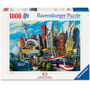 Ravensburger FINAL SALE Ravensburger Toronto Puzzle 1000pcs Canadian JPA Nationals 2025 Pairs Division Final - Canada Only