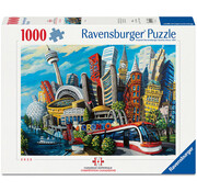 Ravensburger Ravensburger Toronto Puzzle 1000pcs Canadian JPA Nationals 2025 Pairs Division Final