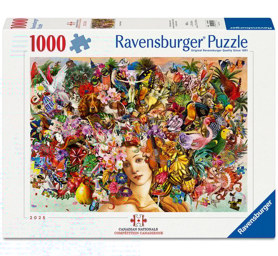 FINAL SALE Ravensburger Puzzle Passion Puzzle 1000pcs Canadian JPA Nationals 2025 Teams Division Final