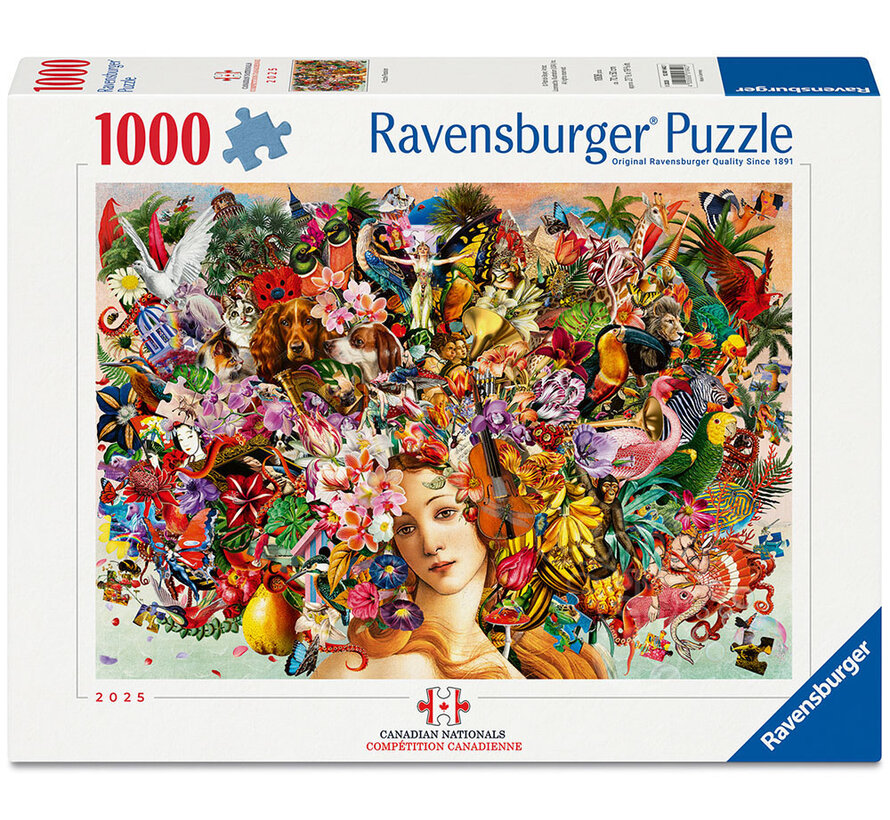Ravensburger Puzzle Passion Puzzle 1000pcs Canadian JPA Nationals 2025 Teams Division Final