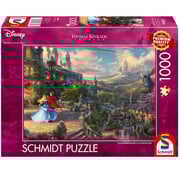 Schmidt Schmidt Thomas Kinkade - Disney Sleeping Beauty Dancing in the Enchanted Light Puzzle 1000pcs - Import