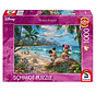 Schmidt Thomas Kinkade - Disney Mickey and Minnie in Hawaii Puzzle 1000pcs - Import