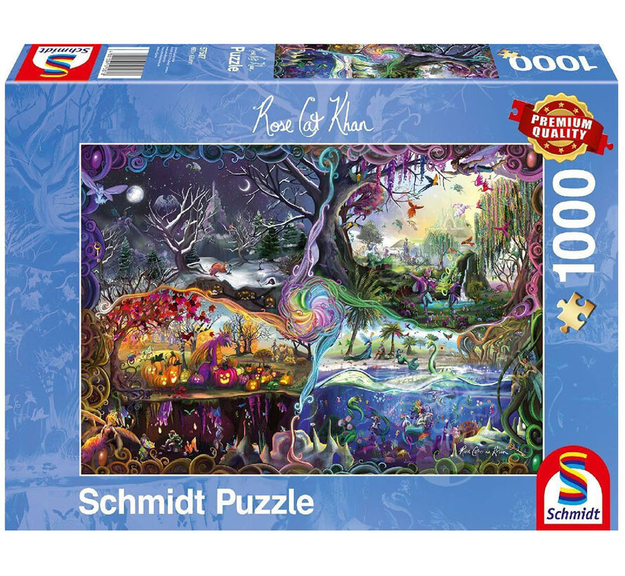 Schmidt Four Realms Puzzle 1000pcs - Import