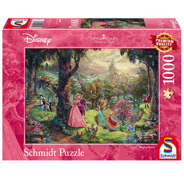Schmidt Schmidt Thomas Kinkade - Disney The Sleeping Beauty Puzzle 1000pcs - Import