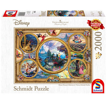 Schmidt Schmidt Thomas Kinkade - Disney Dreams Collection Puzzle 2000pcs - Import