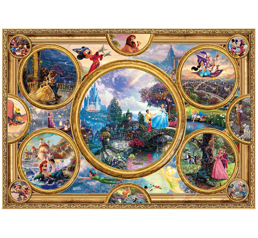 Schmidt Thomas Kinkade - Disney Dreams Collection Puzzle 2000pcs - Import