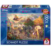 Schmidt Schmidt Thomas Kinkade - Disney Dumbo Puzzle 1000pcs - Import