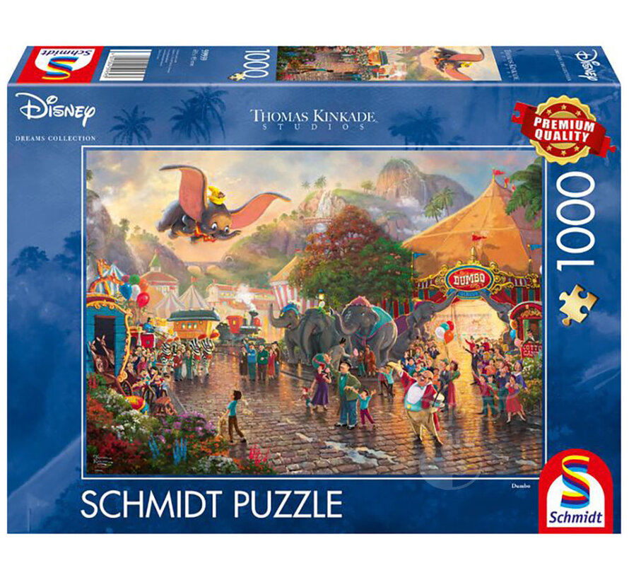 Schmidt Thomas Kinkade - Disney Dumbo Puzzle 1000pcs - Import