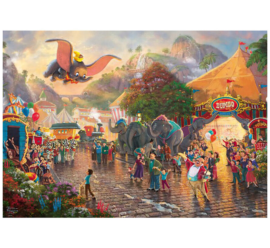 Schmidt Thomas Kinkade - Disney Dumbo Puzzle 1000pcs - Import
