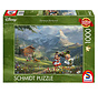 Schmidt Thomas Kinkade - Disney Mickey and Minnie in the Alps Puzzle 1000pcs - Import