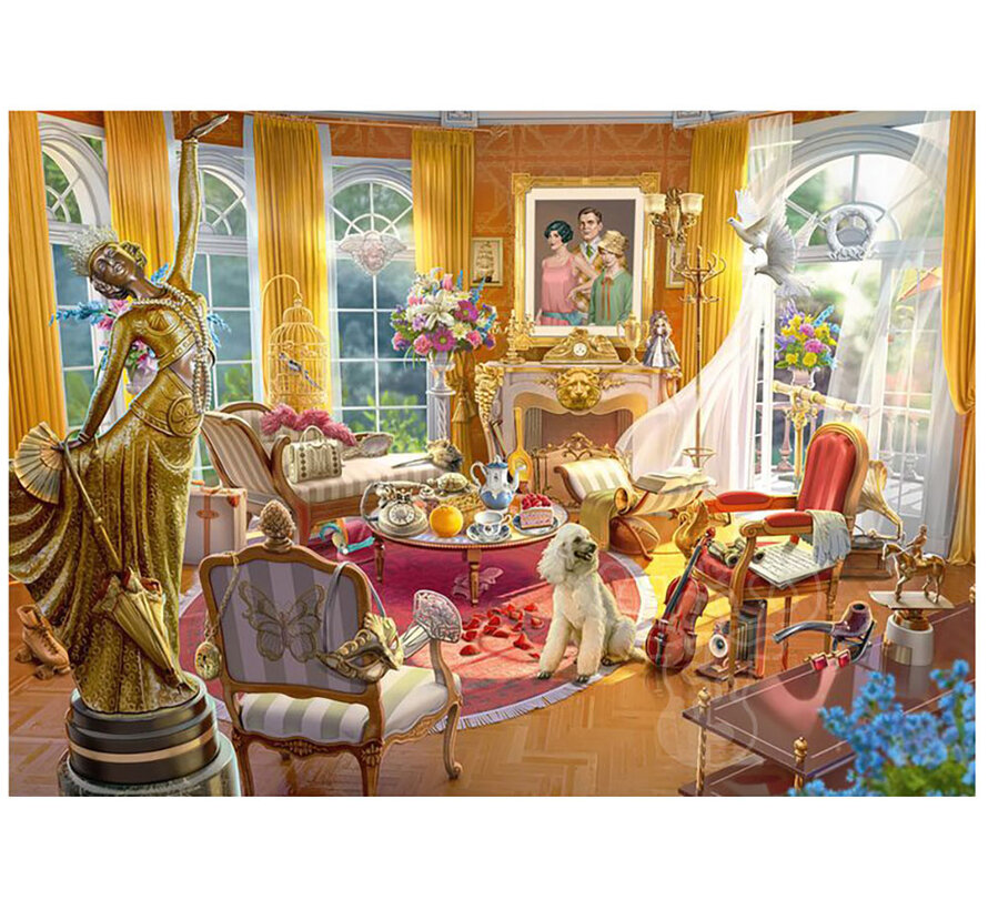 Schmidt Secret Puzzle - Parlor of the Orchid Estate Puzzle 1000pcs - Import