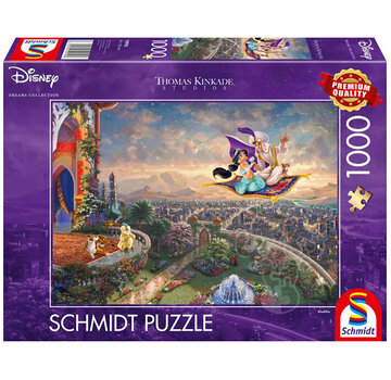 Schmidt Schmidt Thomas Kinkade - Disney Aladin Puzzle 1000pcs - Import