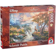 Schmidt Schmidt Thomas Kinkade - Disney Bambi Puzzle 1000pcs - Import