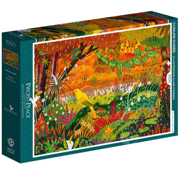 Pieces & Peace Pieces & Peace Golden Conure (Sun Parakeet) Puzzle 1000pcs
