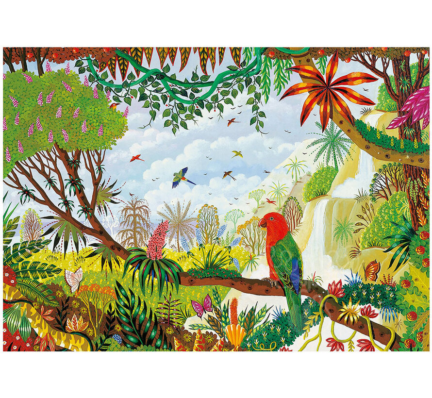 Pieces & Peace Royal Parakeet Puzzle 1000pcs