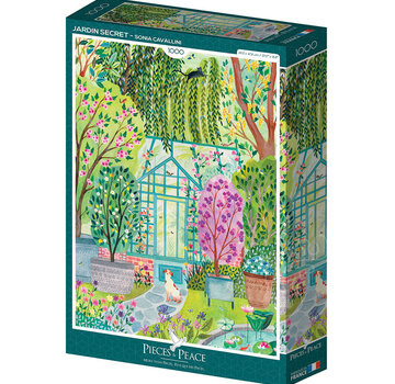 Pieces & Peace Pieces & Peace Secret garden Puzzle 1000pcs