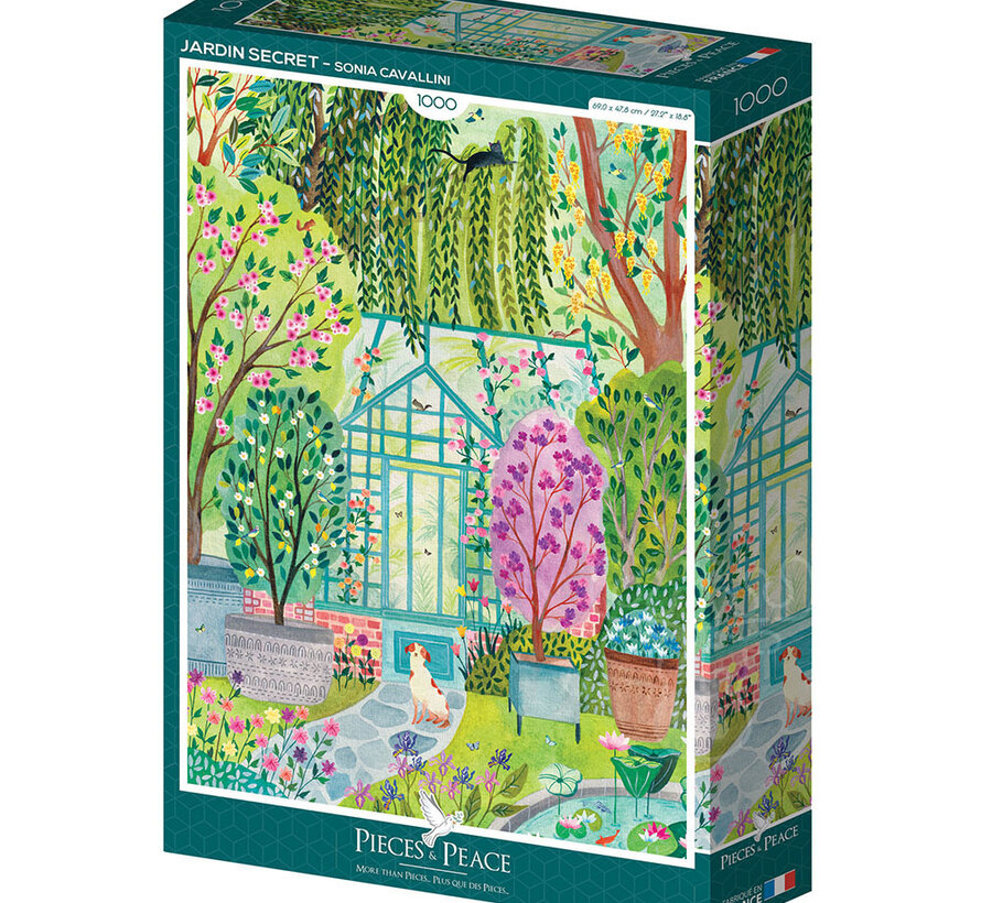 Pieces & Peace Secret garden Puzzle 1000pcs